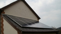 Solar Panels installed iin Llanberis